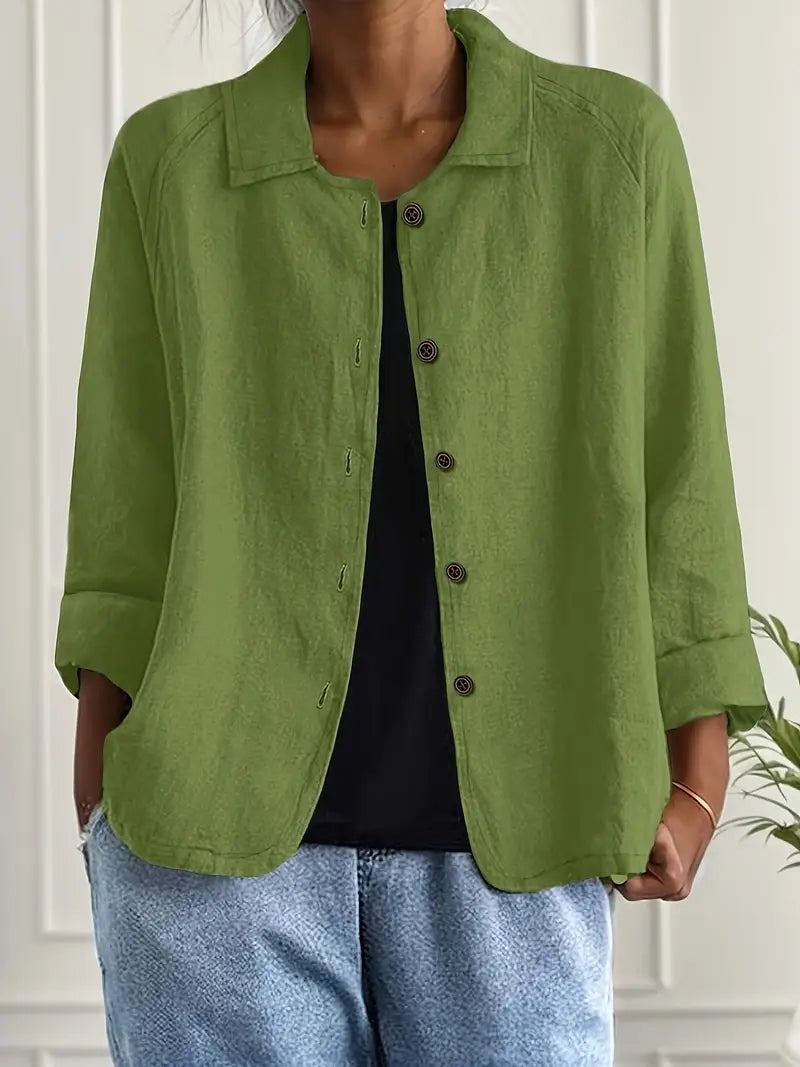 Marilla | Cardigan chemise léger classique