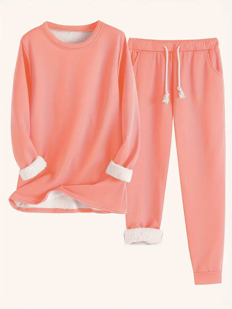 Riley | Ensemble de détente en polaire confortable