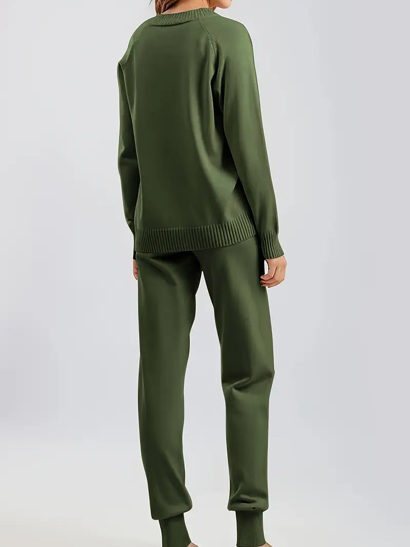 Morgan | Ensemble de loisirs en tricot confortable