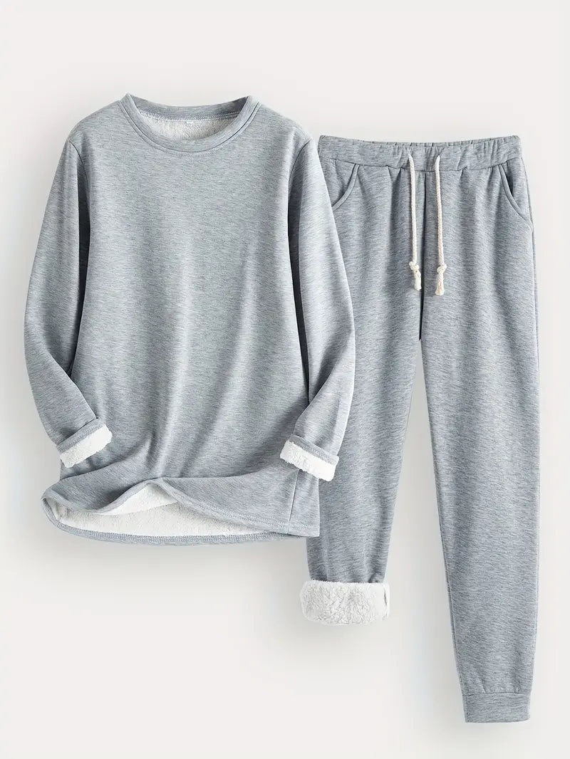 Riley | Ensemble de détente en polaire confortable