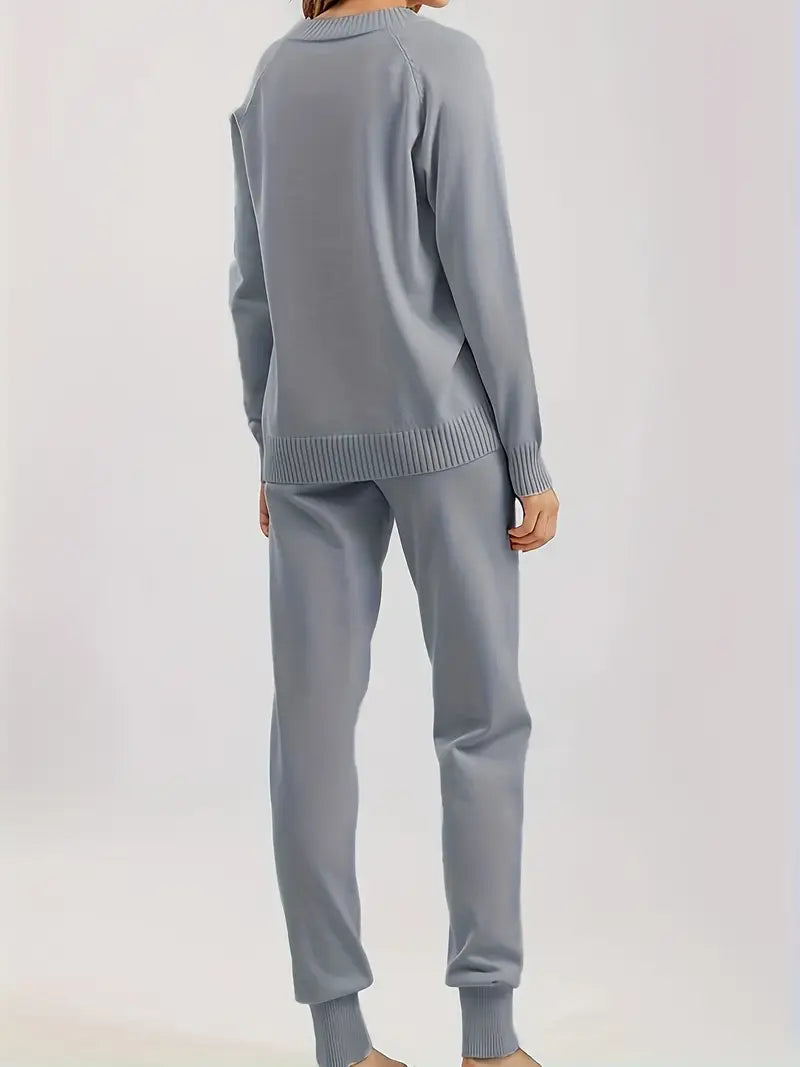 Morgan | Ensemble de loisirs en tricot confortable