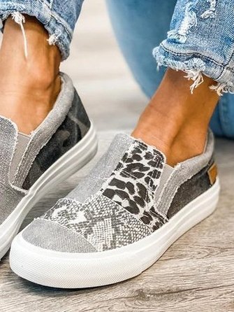 Como |  Baskets confortables en patchwork