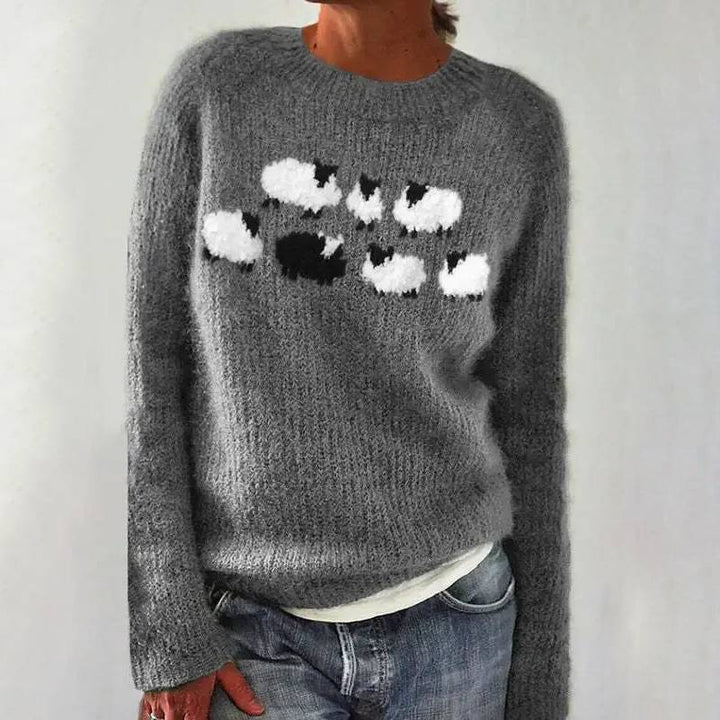 Poppy | Pull Rétro Confortable