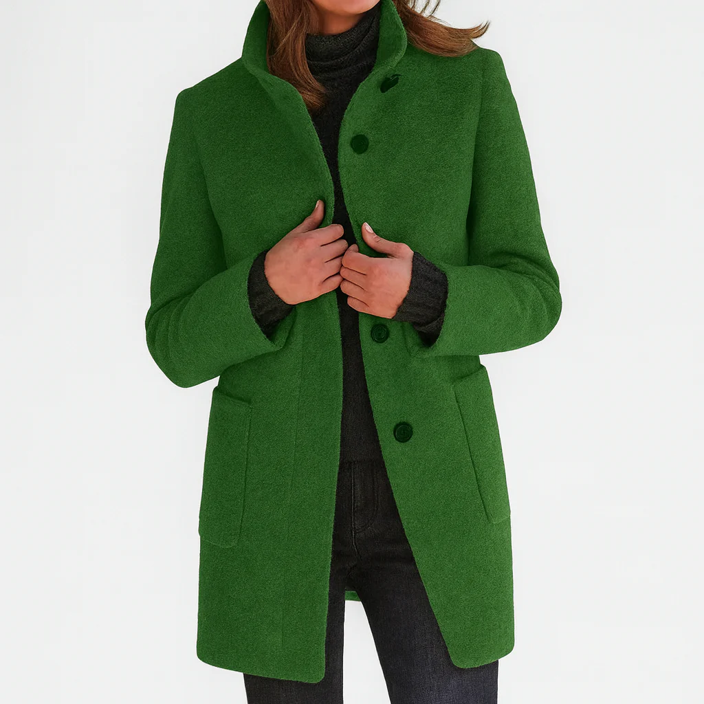 Valentina | Veste femme confortable avec col montant