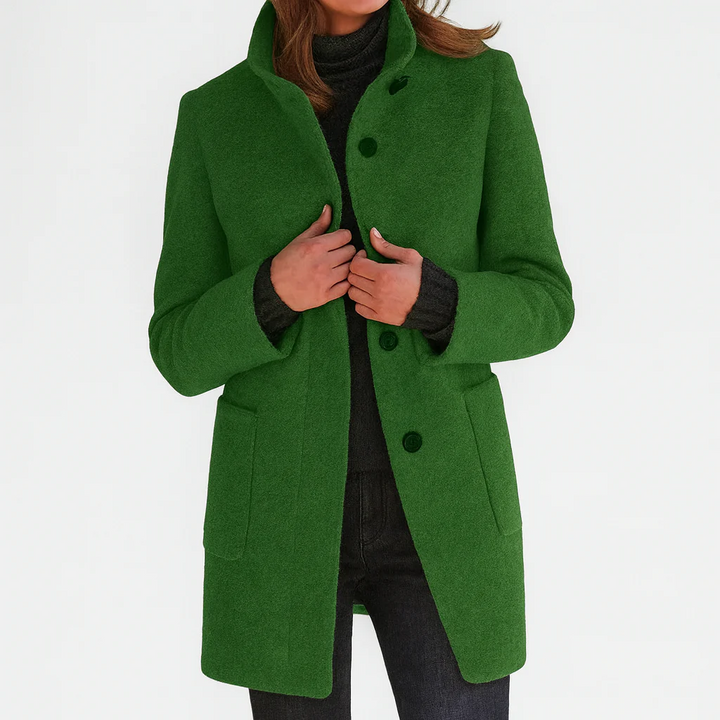 Valentina | Veste femme confortable avec col montant