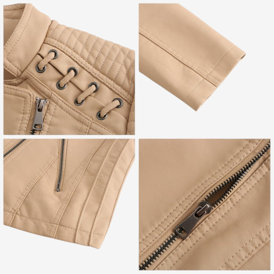 Fleur | Veste de Moto Courte