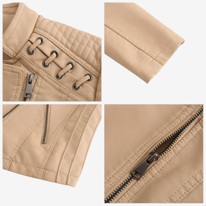 Fleur | Veste de Moto Courte