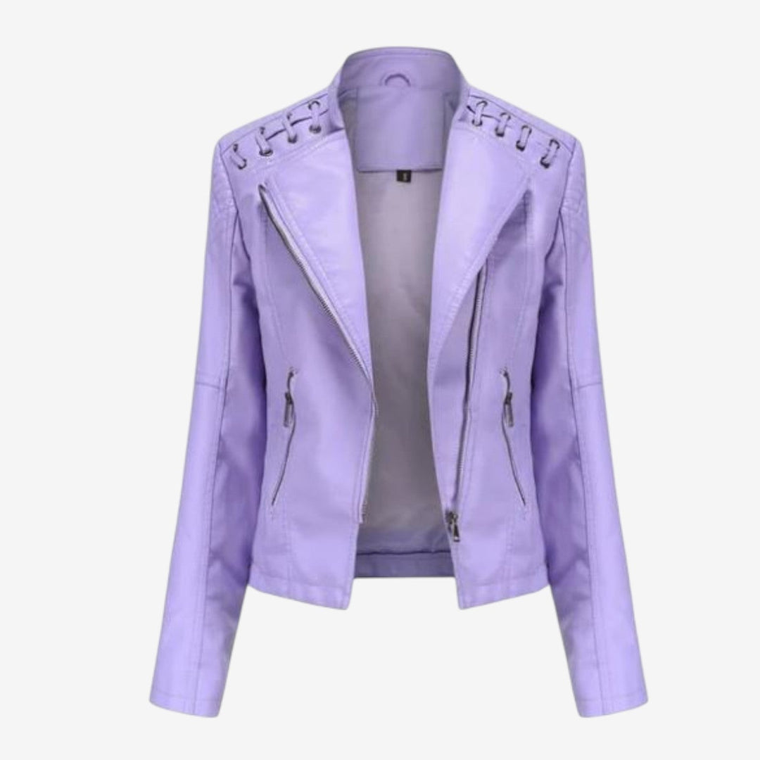 Fleur | Veste de Moto Courte