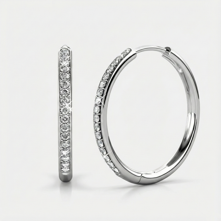 Bernadette | Boucles d’oreilles Sorel Pavé
