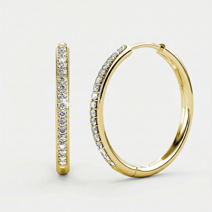 Bernadette | Boucles d’oreilles Sorel Pavé