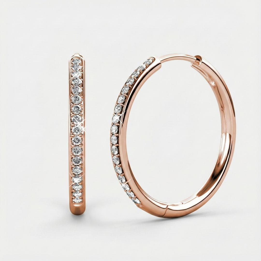 Bernadette | Boucles d’oreilles Sorel Pavé