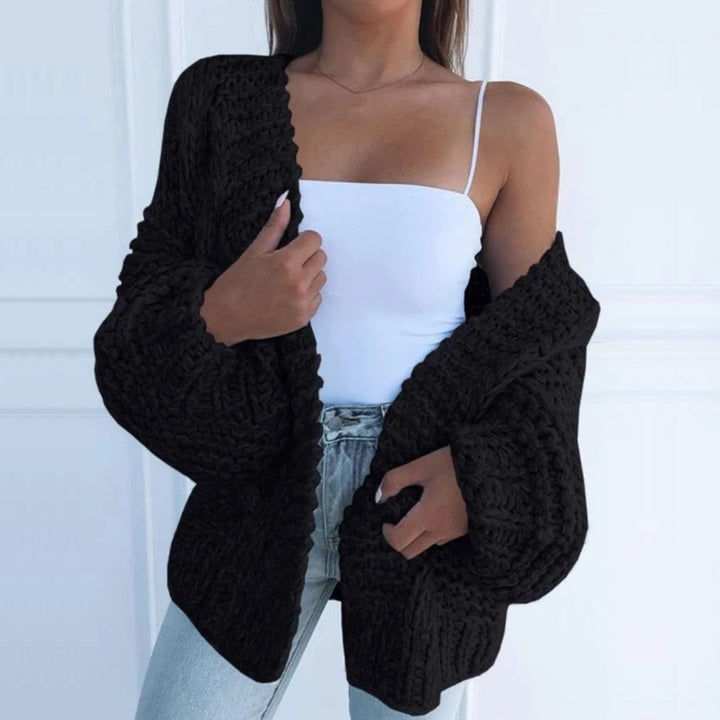 Eleanor | Cardigan Relaxé en Tricot Épais