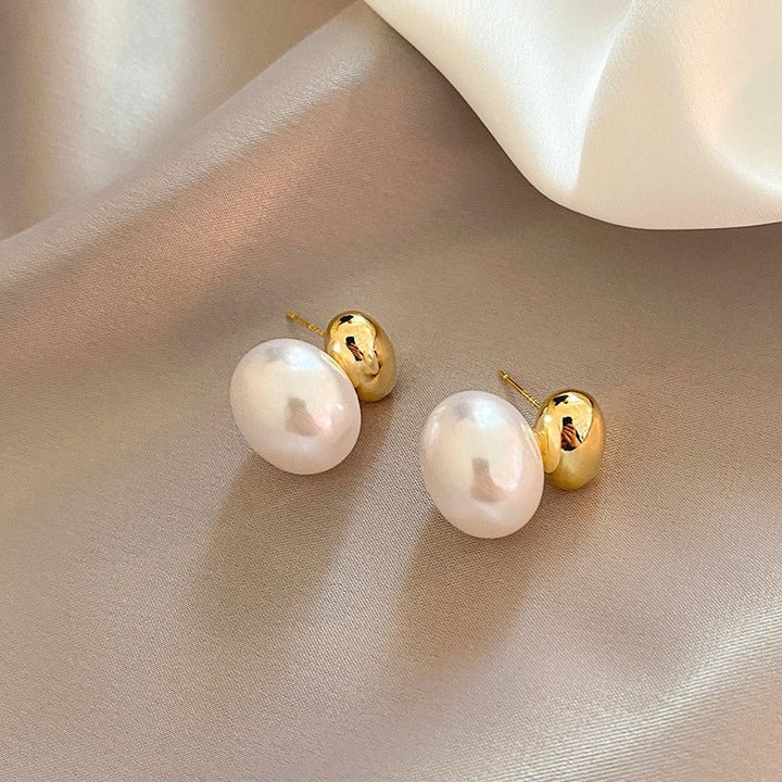 Odette | Boucles d'oreilles Vintagepärlor par Aeri