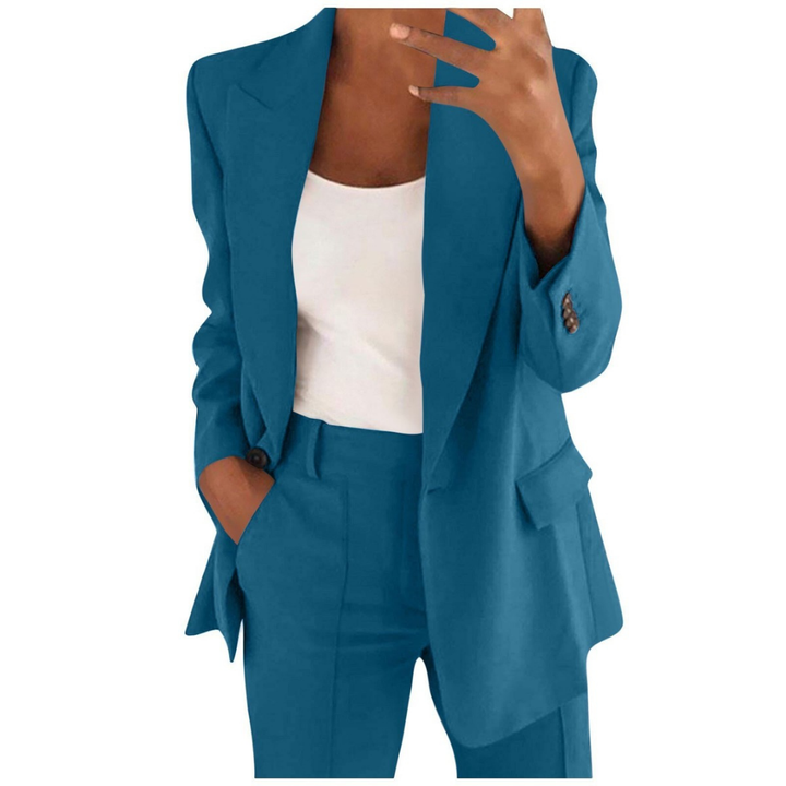 Alveria | Ensemble blazer et pantalon élégant pour un style élevé