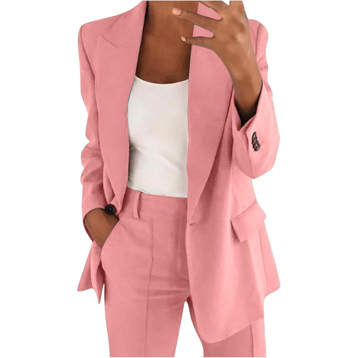 Alveria | Ensemble blazer et pantalon élégant pour un style élevé