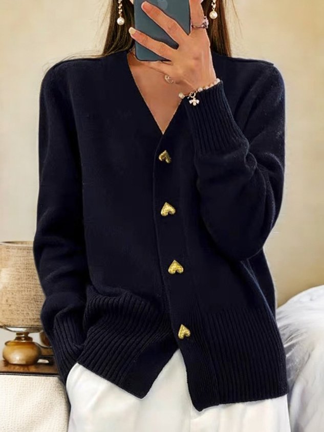 Aifa | Chic Cardigan En Maille Douce