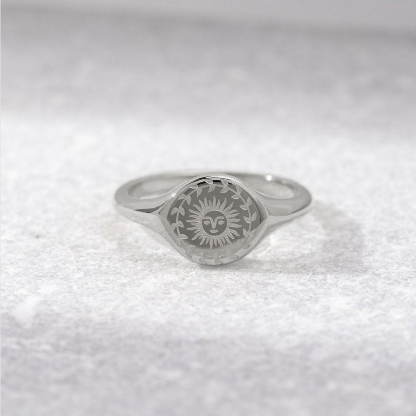 Gabrielle | Bague en or pour le solstice d'été