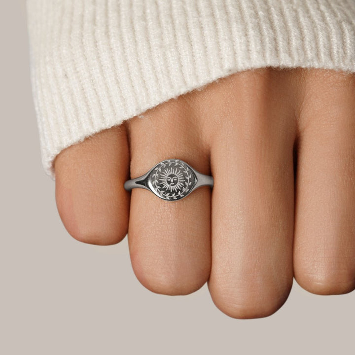 Gabrielle | Bague en or pour le solstice d'été
